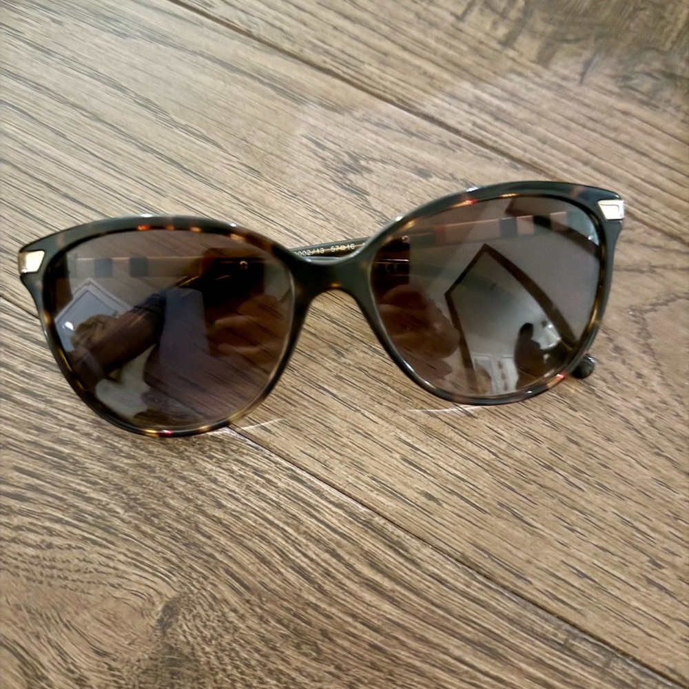Burberry Tortoise Shell Sunglasses